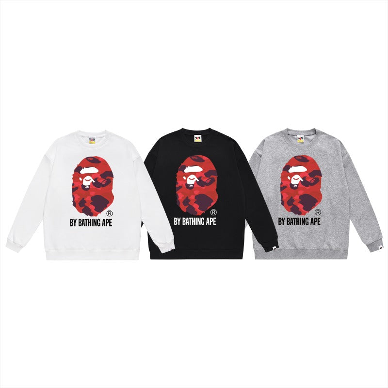 Bathing ape Crew neck sweatshirt