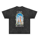 Casablanca Distressed T-Shirt