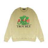Amiri Sweatshirt Printed Trendy Pure Cotton