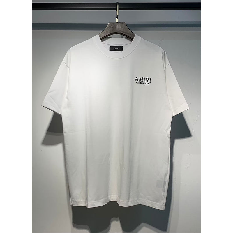 Amiri T Shirts Fashion Print Couple High Street