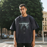 Mens Vintage T Shirt Short Sleeve T-Shirt Men's and Women's