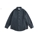 Unisex Shirt Cityboy Plaid Shirt Loose Casual
