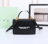 Off White Bag Casual Outdoor Convenient Tote Bag
