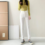 Women Jeans Vintage Stretch Slim Casual