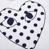 CDG Be Kind T Shirt Short Sleeve Cotton T-shirt