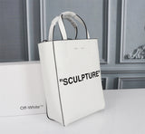 Off White Bag Casual Outdoor Convenient Tote Bag
