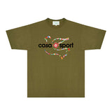 Casablanca T Shirts Fashion Print Street