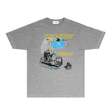 Rhude T Shirts Printed Trendy Pure Cotton