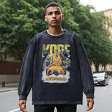 Mens Vintage Long Sleeve Shirt