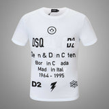 Dsq2 T Shirt Casual Sports Letter Print Short Sleeve Summer Men