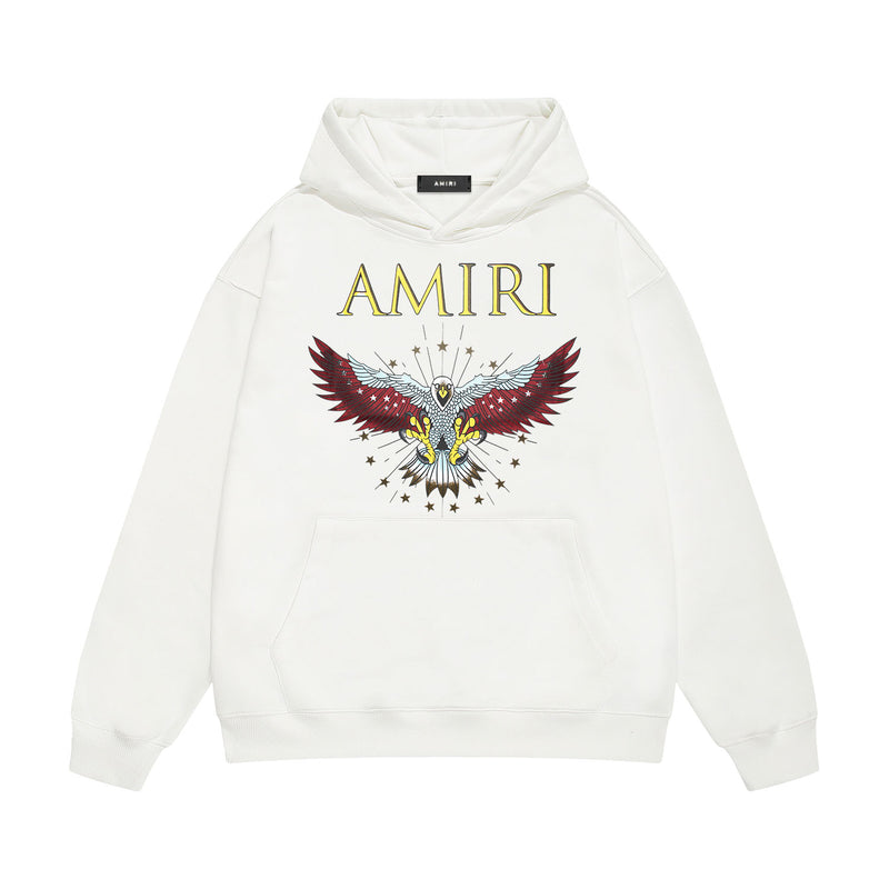 Amiri Hoodie Printed Trendy Pure Cotton