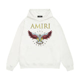 Amiri Hoodie Printed Trendy Pure Cotton