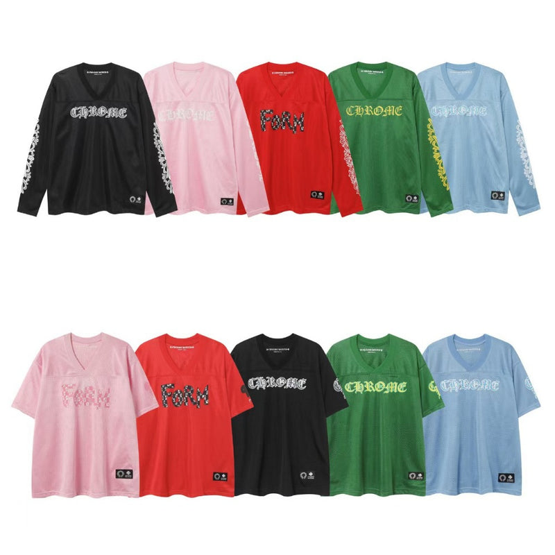 Chrome Heart Shorts Summer Sanskrit Mesh Ice Hockey Suit