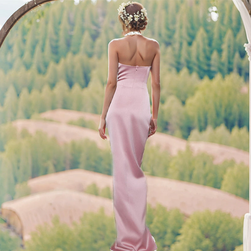 Bridesmaid Dresses Women's Satin Dresses