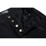 Amiri Jeans Casual Ripped Black Jeans