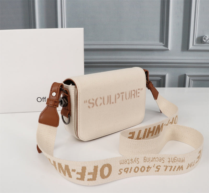 Off White Bag Casual Outdoor Convenient Tote Bag