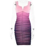 Women Dress Sexy Mesh Camisole Dress