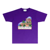 Casablanca T Shirts Fashion Print Street