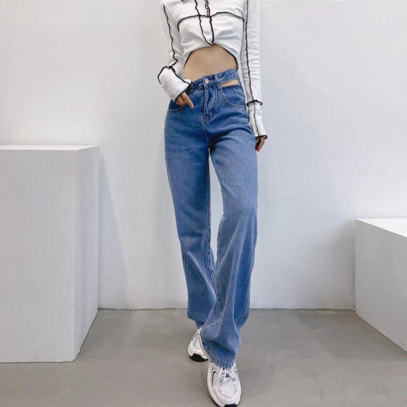 Women Jeans Fashion Holes