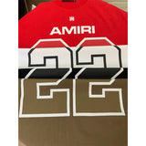 Amiri T Shirts Fashion Print Couple High Street