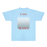 Casablanca T Shirts Fashion Print Street