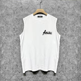 Amiri tank top pure letterprinting