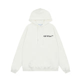 OFF WHITE Hoodie Trendy Street Style Personalized Cotton
