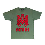 Amiri T Shirts Printed Trendy Pure Cotton