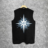 Amiri tank top star shield print