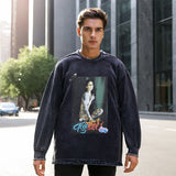 Mens Vintage Long Sleeve Shirt