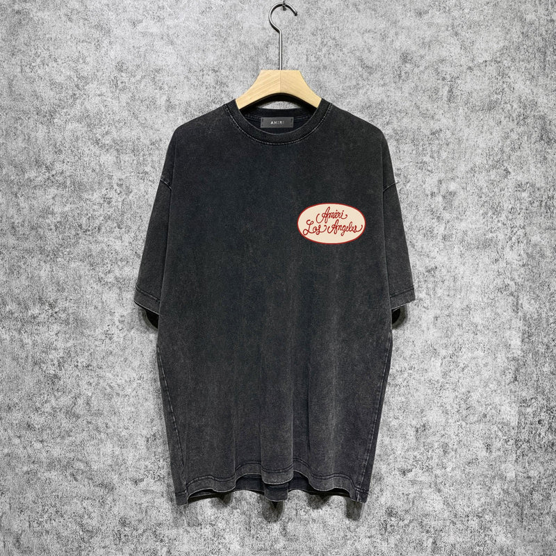 Amiri washed t-shirt multi-chapter short sleeves