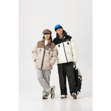 Unisex Coat Corduroy Stitching Thickening Cotton-Padded Coat