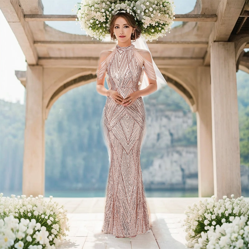 Bridesmaid Dresses Elegant Long Evening Dresses