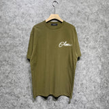 Amiri t shirts gypsophila printing short sleeve