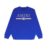 Amiri Long Sleeved Shirt Printed Trendy Pure Cotton