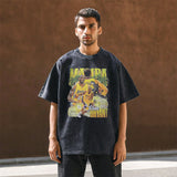 Men's Vintage T Shirt Short Sleeve T-Shirt Men's Half Sleeve