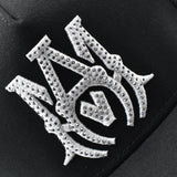Amiri hat embroidered diamond hat
