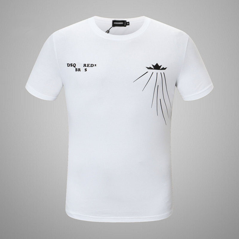 Dsq2 T Shirt Casual Sports Printed Short Sleeve Summer Men