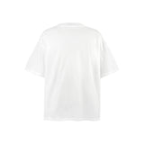 American vintage street T-shirt pure cotton retro men's and women's summer loose