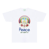 Casablanca T Shirts Fashion Print Street