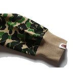 Bathing Ape Hoodie Camouflage Alphabet Embroidery Shark Hooded
