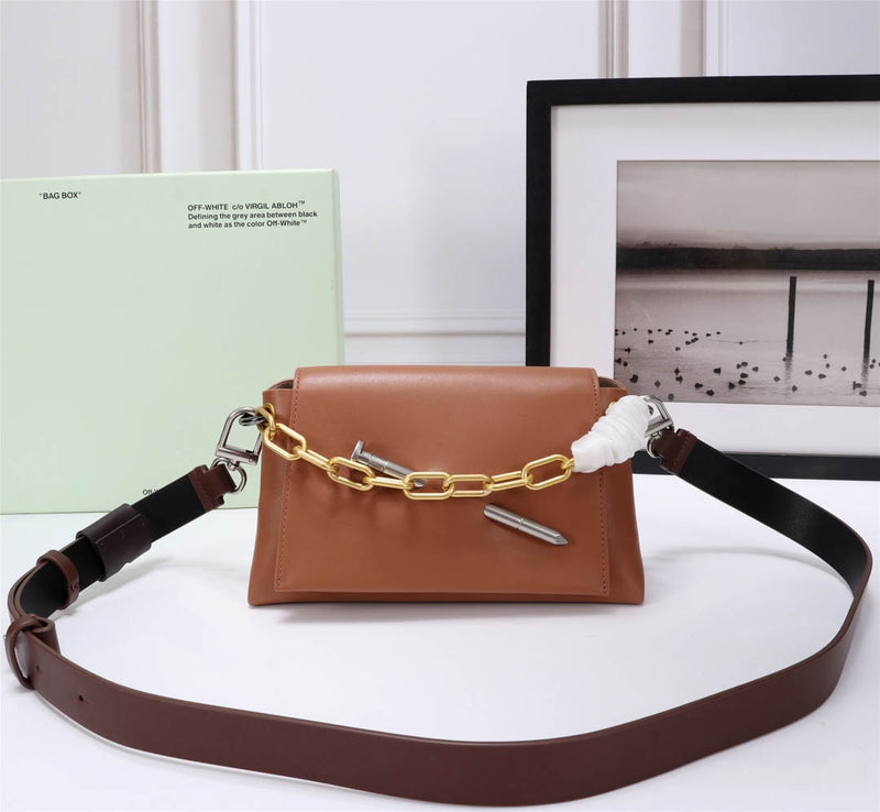 Off White Bag Casual Outdoor Convenient Tote Bag