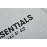 Fog Essentials T Shirts Spring/Summer FOG Letter Pattern Crew Neck Short Sleeves