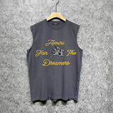 Amiri tank top pegasus printing