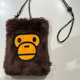 Baby milo children crossbody bag plush children adult oblique shoulder bag