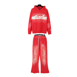Hellstar Hoodie And Pants Two-Piece Set