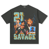 21 SAVAGE SHEYA BEN Abraham-Joseph T-Shirt