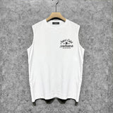 Amiri tank top artistic word printing