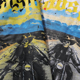 Godspeed T Shirts Knight Rose Print Cotton Casual Short Sleeve Men and Women