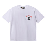 Godspeed T Shirts Astronaut Moon Landing Print Cotton Casual Short Sleeve Men and Women